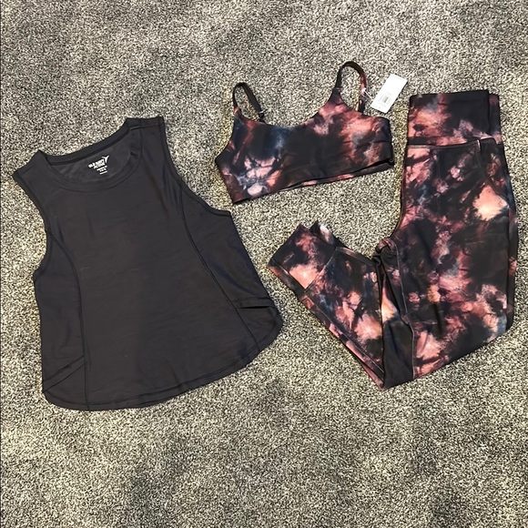 SMALL Side Sun: TIE-DYED OLD NAVY Tank Dress